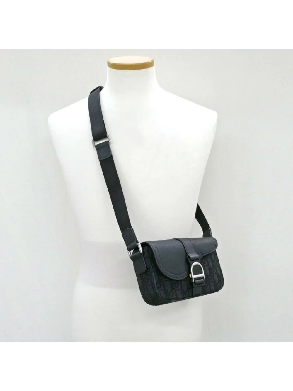 Dior Saddle Heritage Messenger Bag Mini Leather Oblique